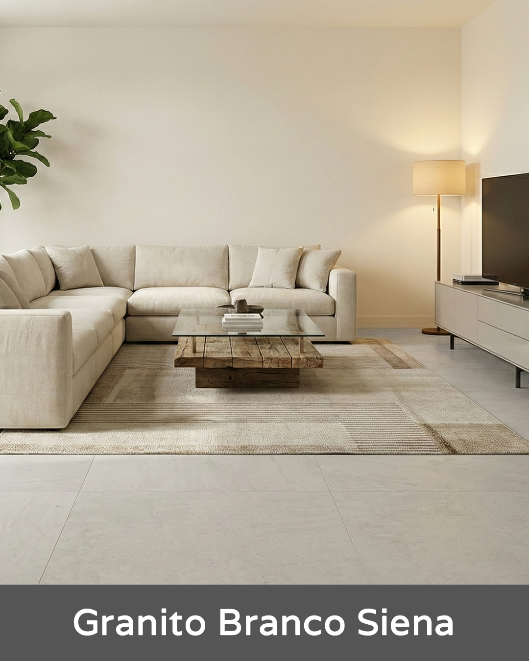 Piso – Granito Branco Siena